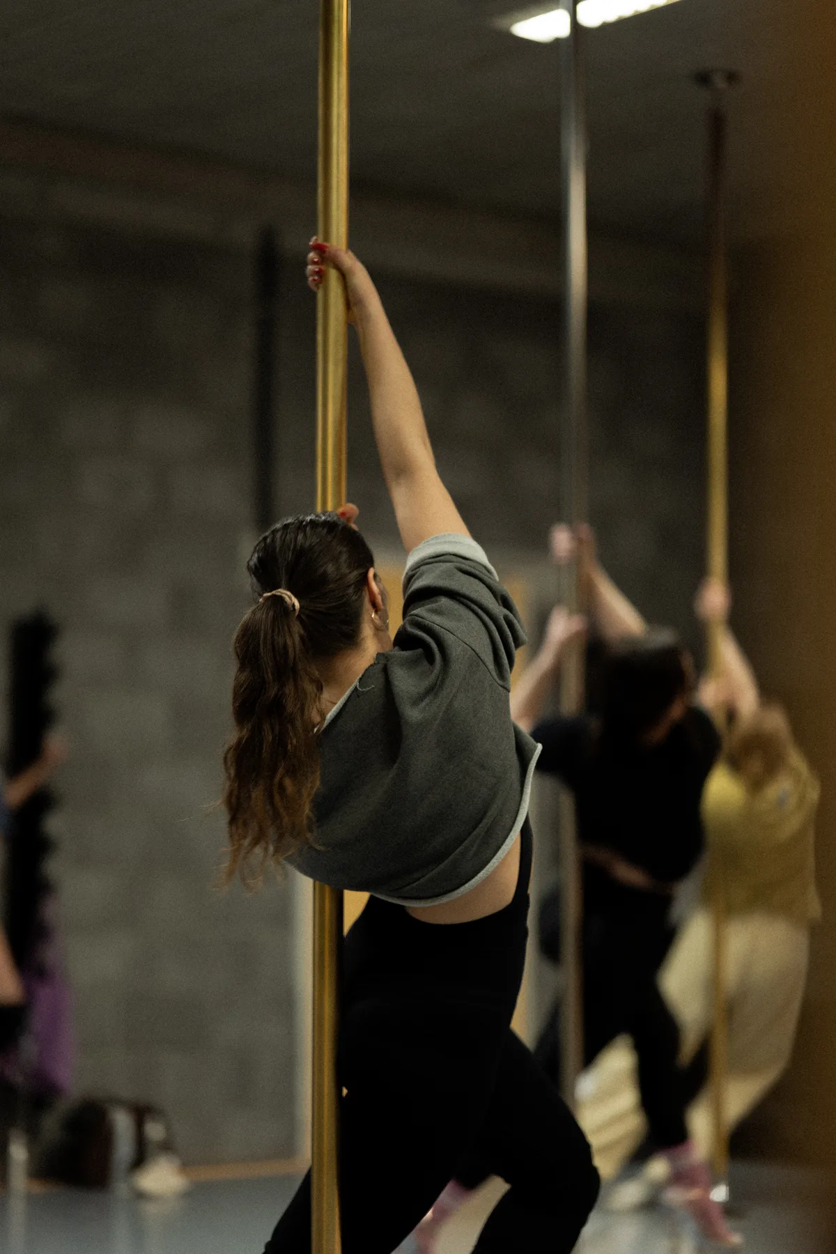 Training at Pole Arena
